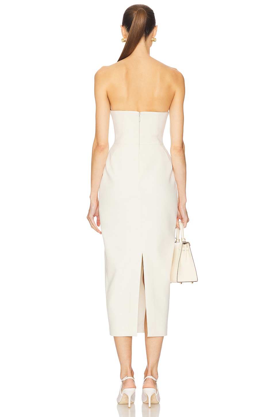 Helsa The S Curve Dress With Bow