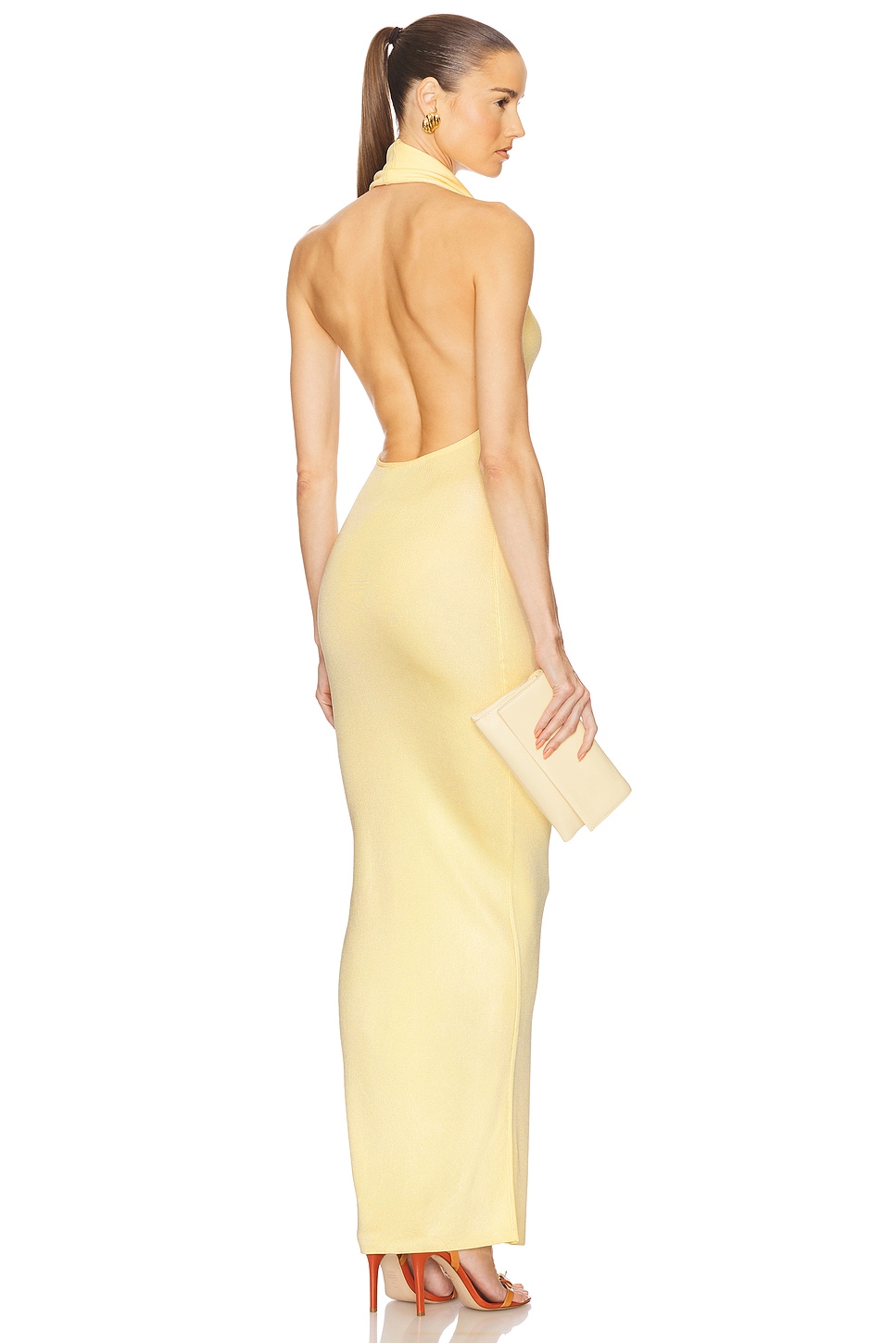 Off Shoulder Dress White Maxi Knit Dress House Of Harlow 1960 X REVOLVE  Claudina Maxi Dress