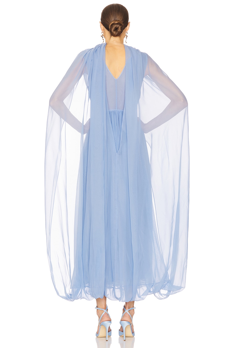 The Sabine Dress in Silk Chiffon
