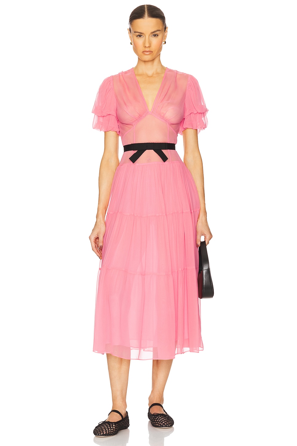 The Sasha Dress in Silk Chiffon