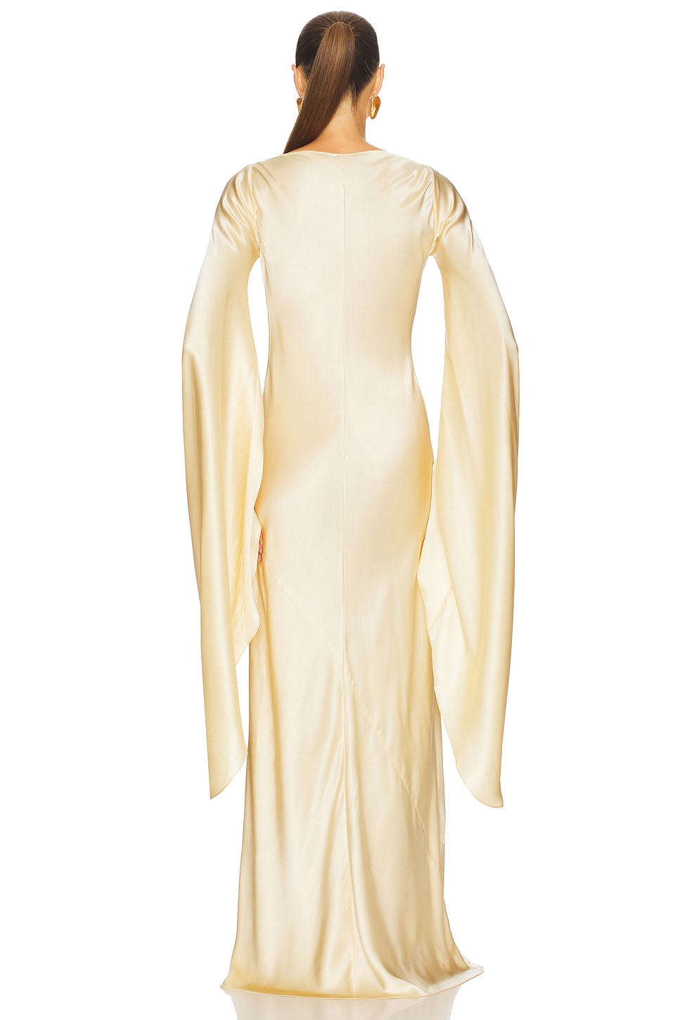Helsa The Rosalind Dress in Silk Charmeuse