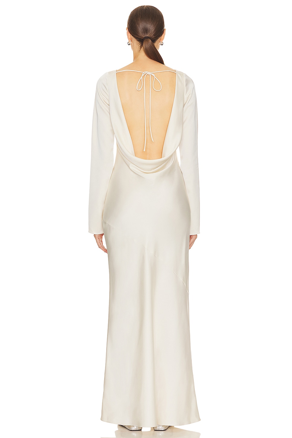 Helsa Angelica Backless Maxi Dress