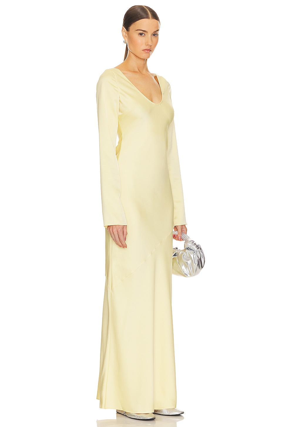 Helsa Angelica Backless Maxi Dress thumbnail