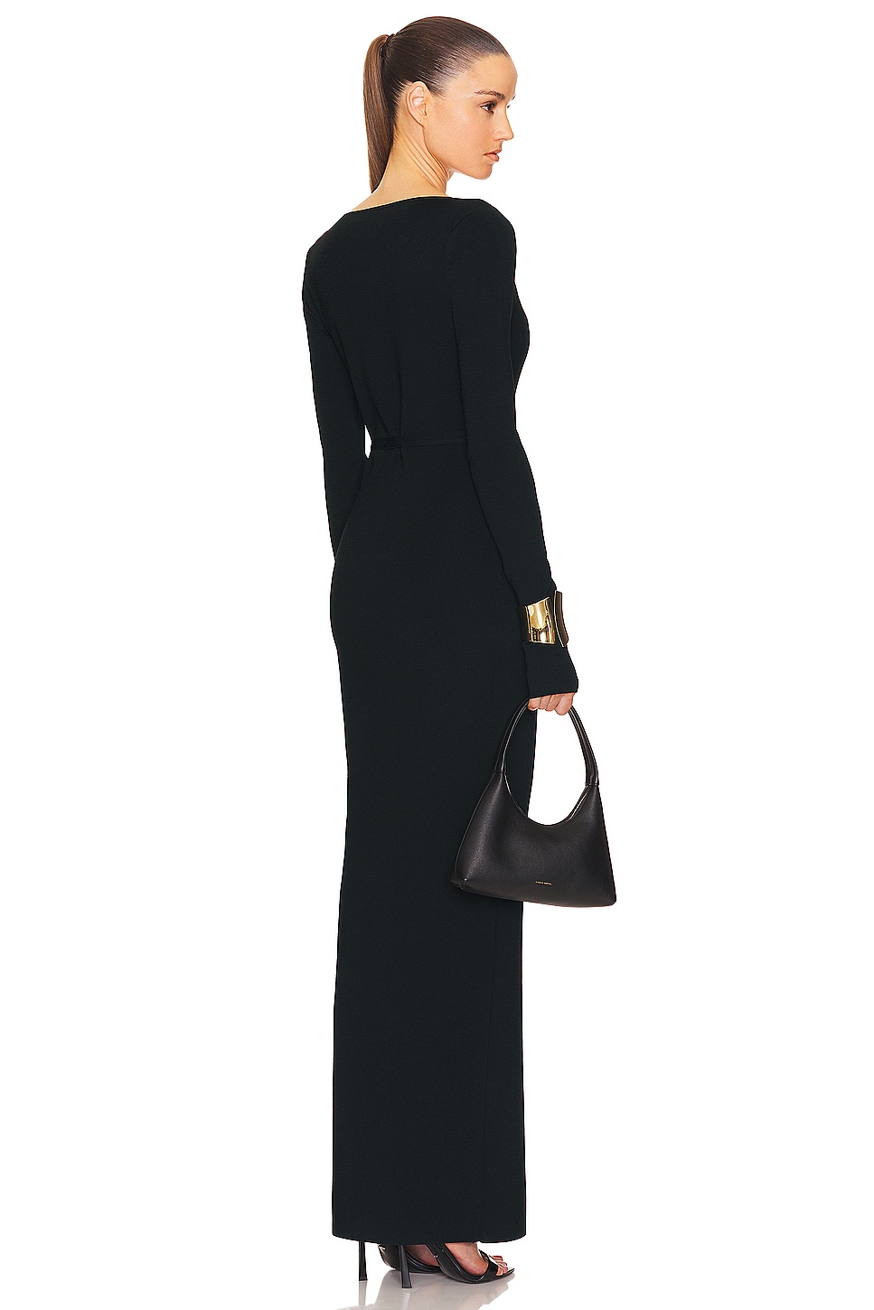 Niall Deep V Neck Dress