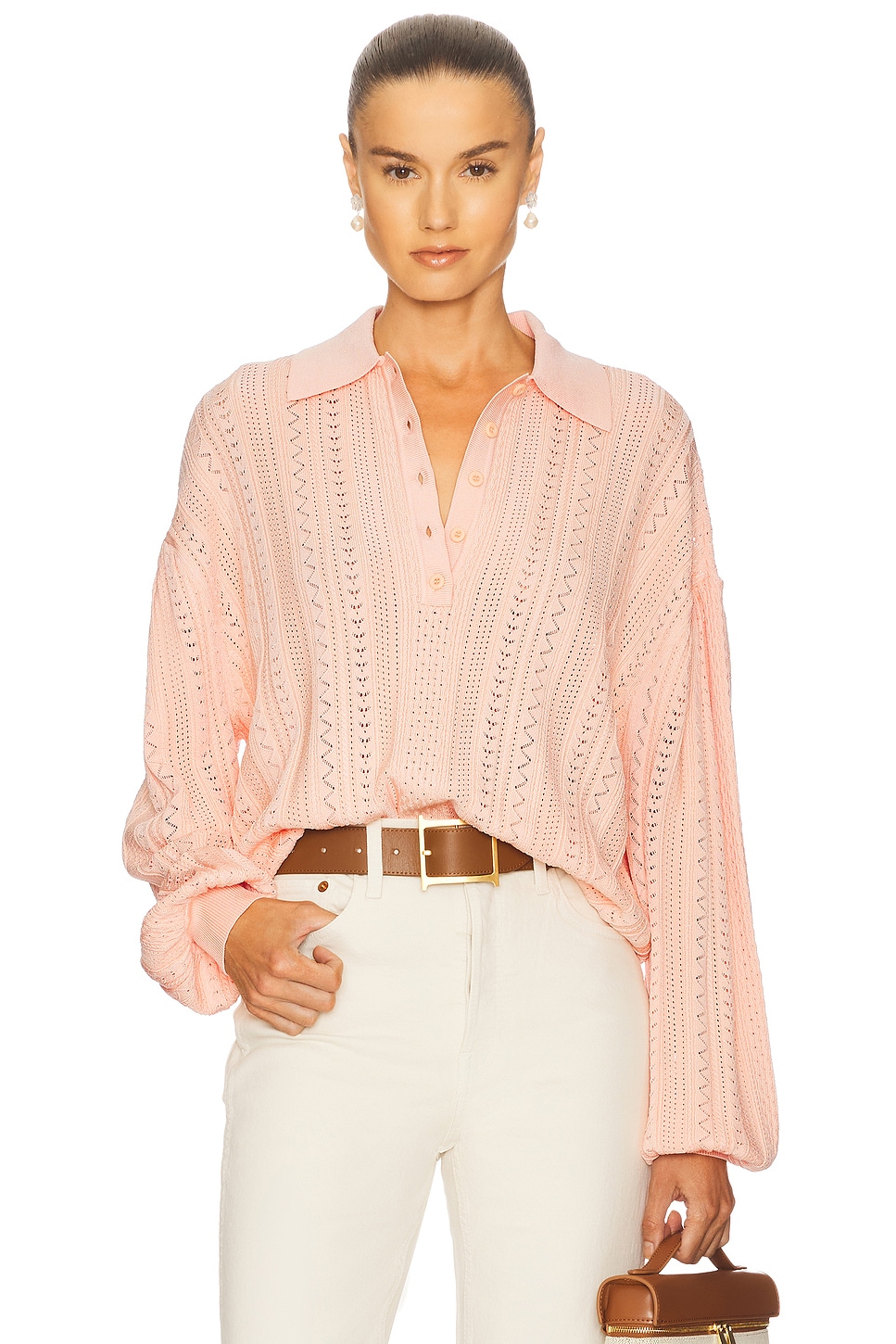 Helsa Addeline Oversized Polo
