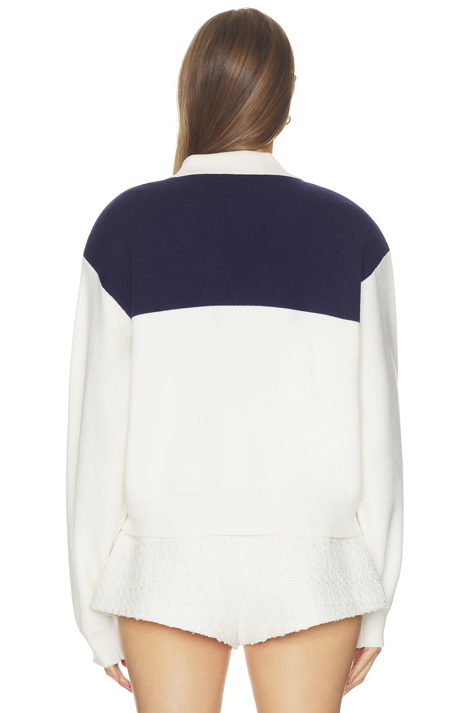 Helsa Sindy Color Block Knit Polo