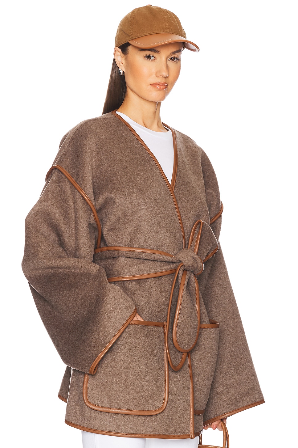 Helsa Wool Blend Blanket Coat thumbnail