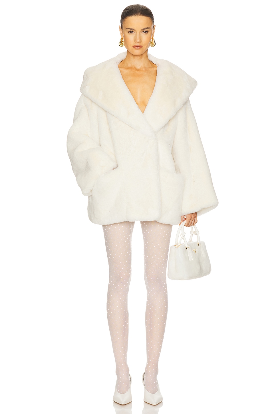 The Hooded Faux Fur Coat