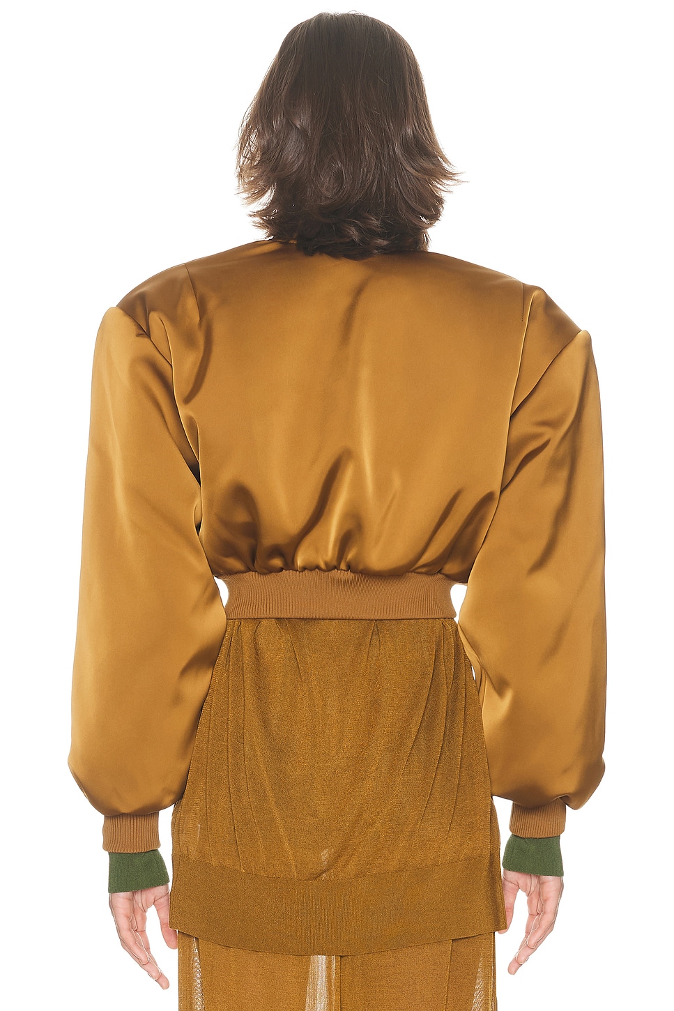 Helsa The Satin Puff Bomber