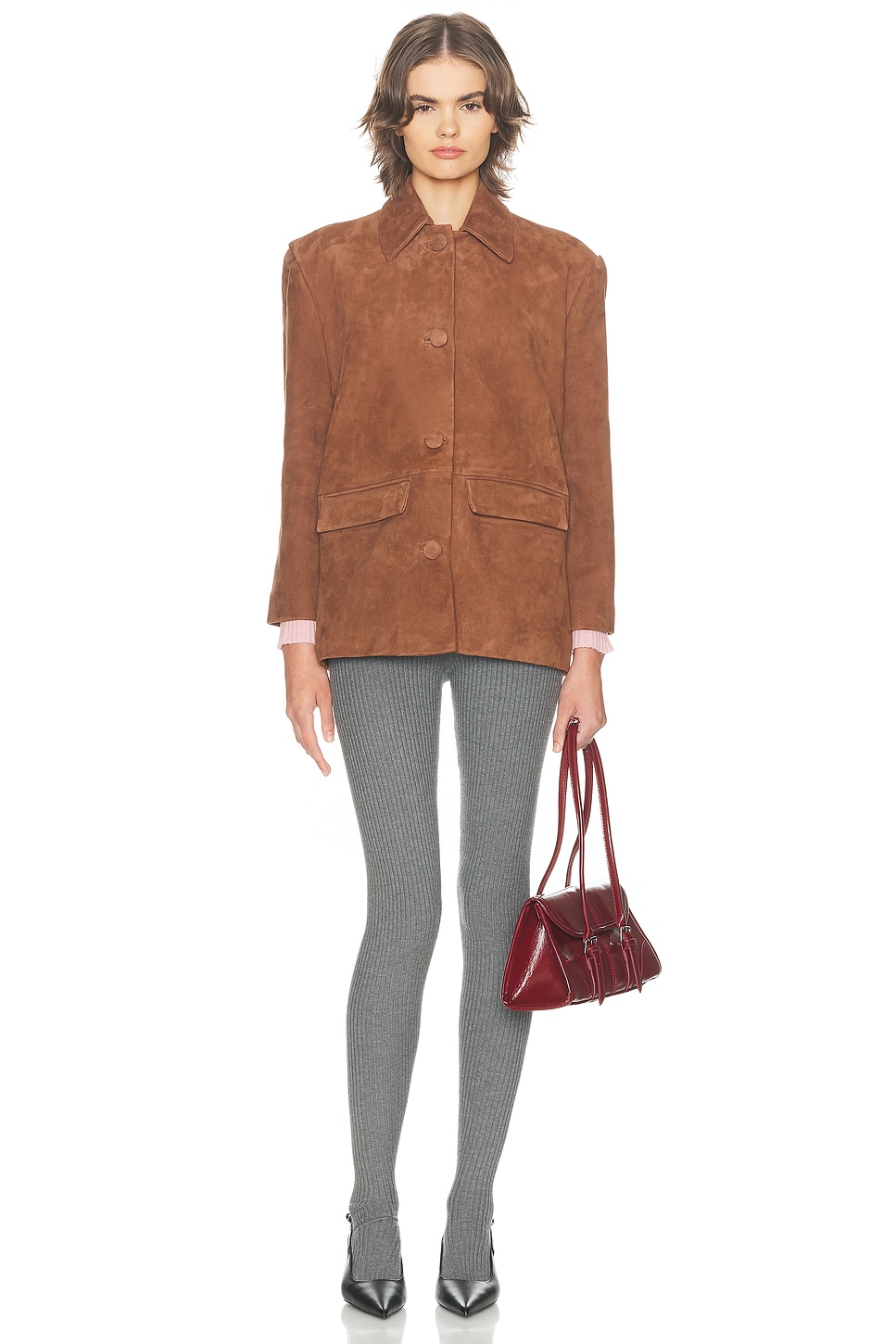The Schoolhouse Jacket in Suede