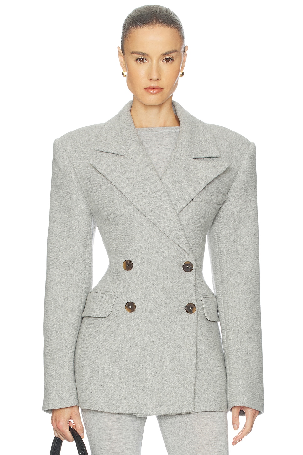 Italian Wool Blend Blazer