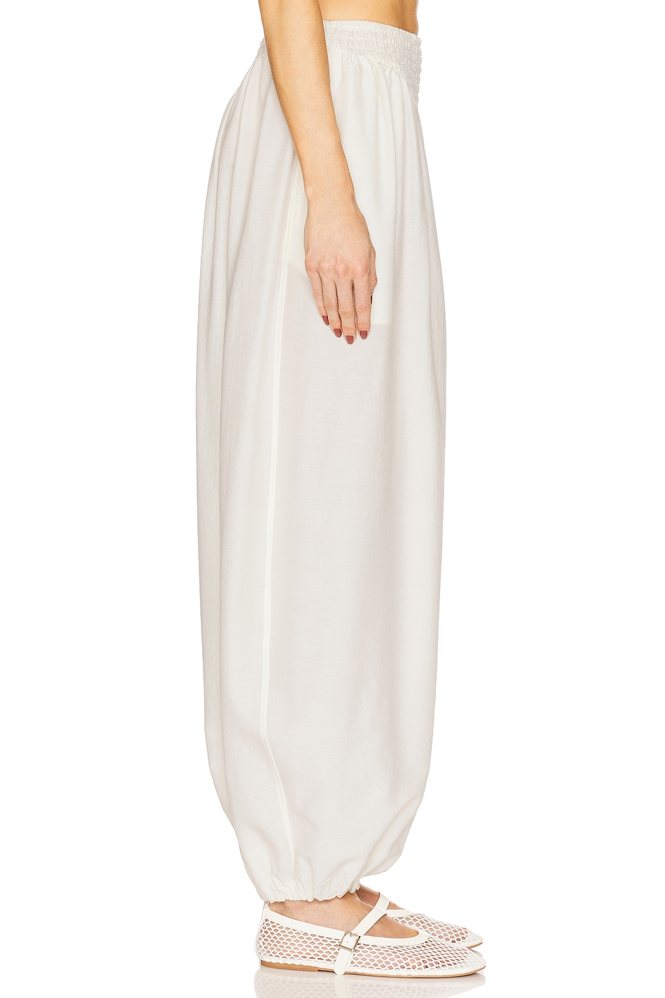 Helsa The Balloon Pants in Silk And Wool thumbnail
