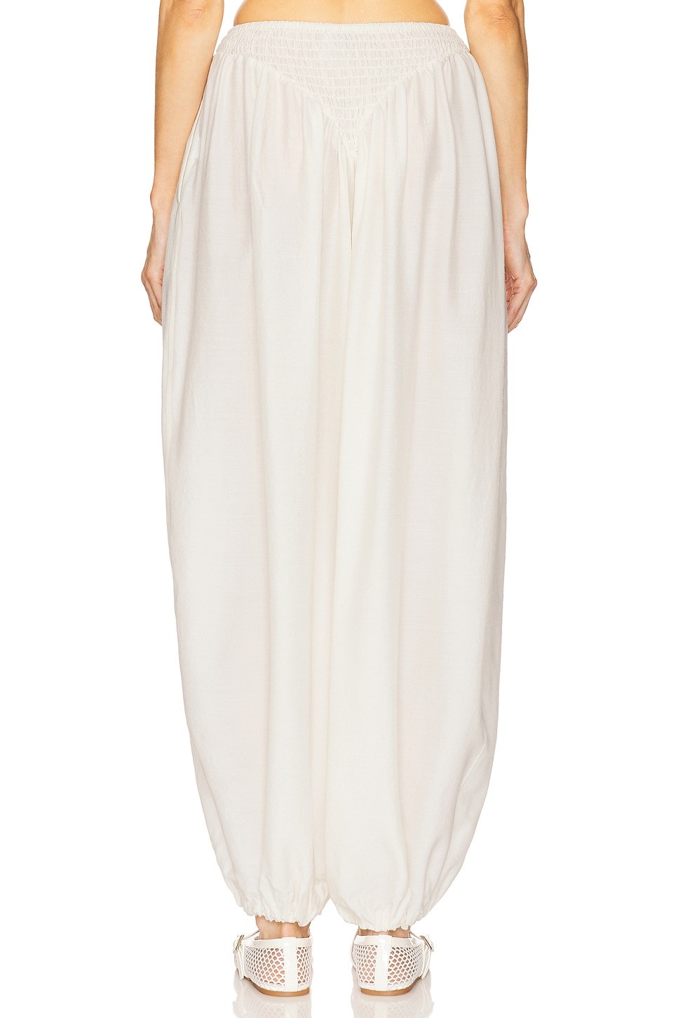 Helsa The Balloon Pants in Silk And Wool thumbnail