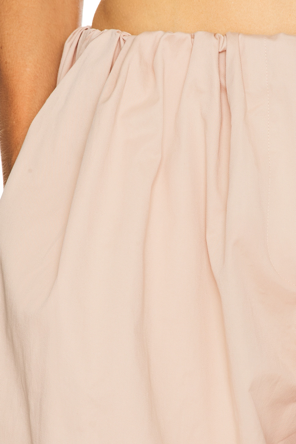 Cotton Twill Puff Pant