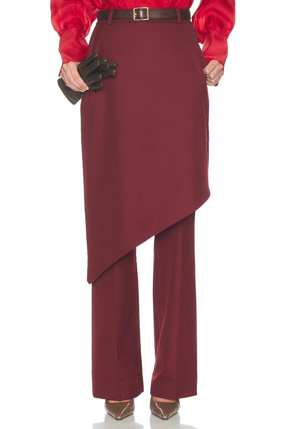 Helsa Trouser With Attached Skirt Plush