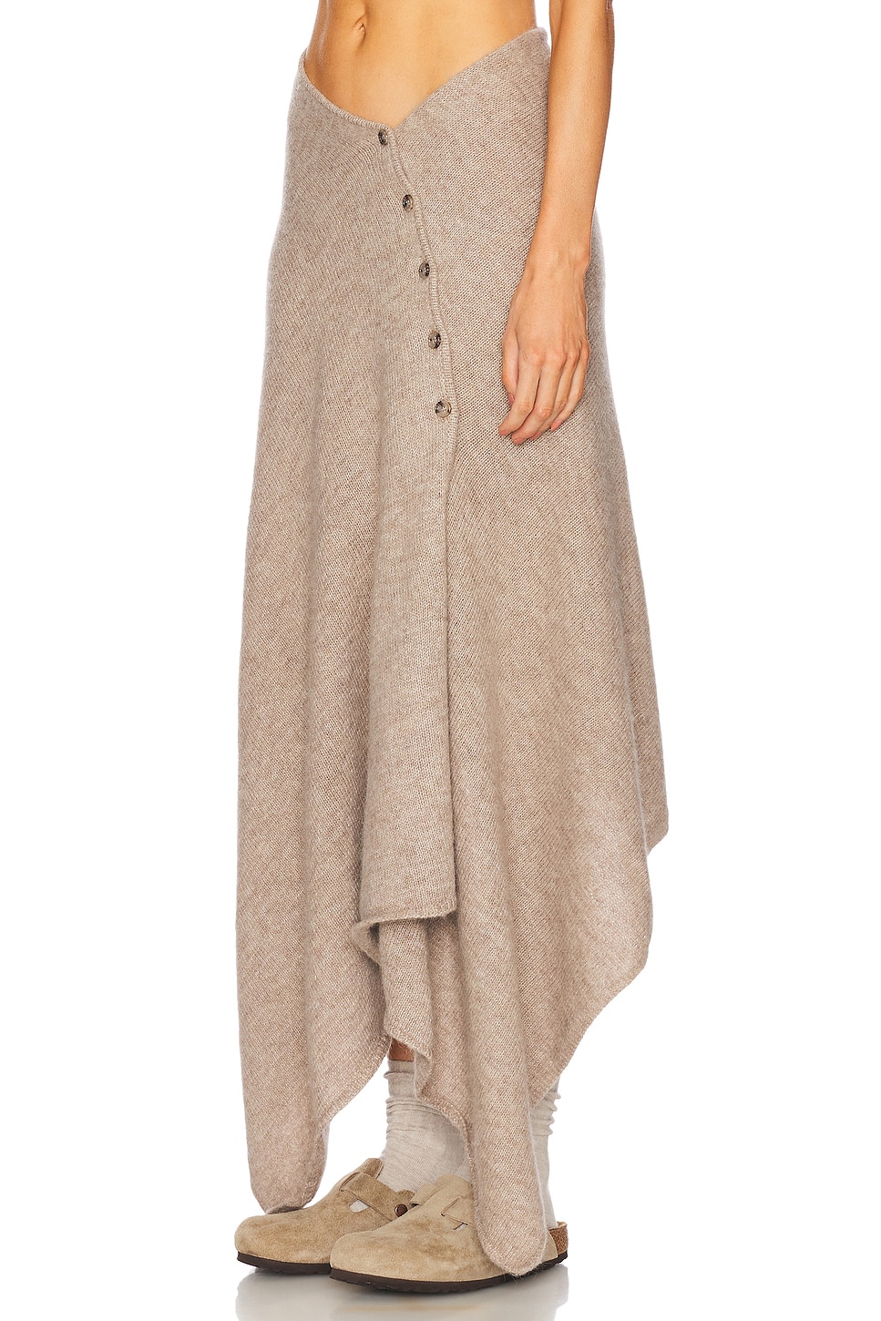 Helsa Lauren Midi Knit Skirt