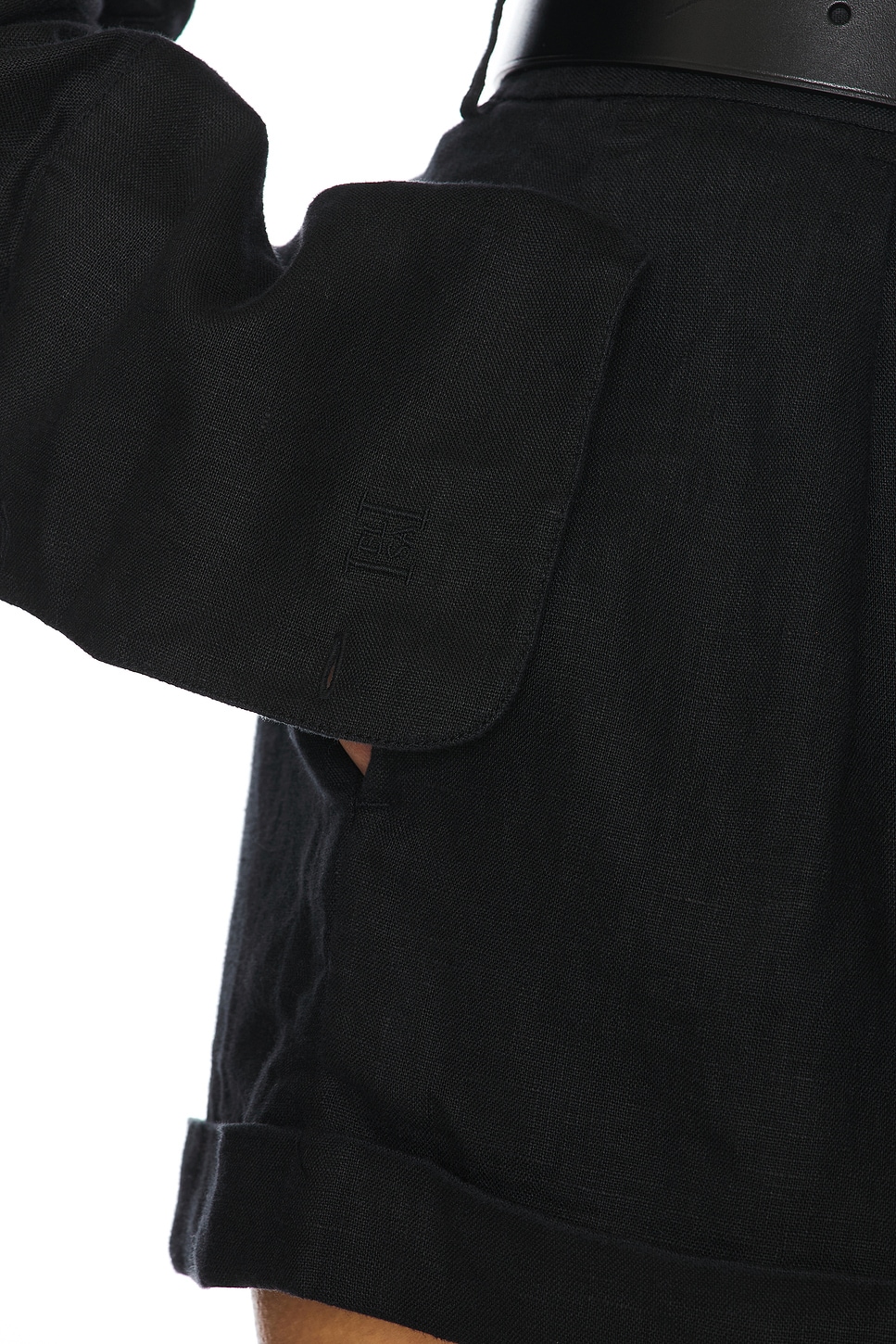 Helsa Washed Linen Shirt thumbnail