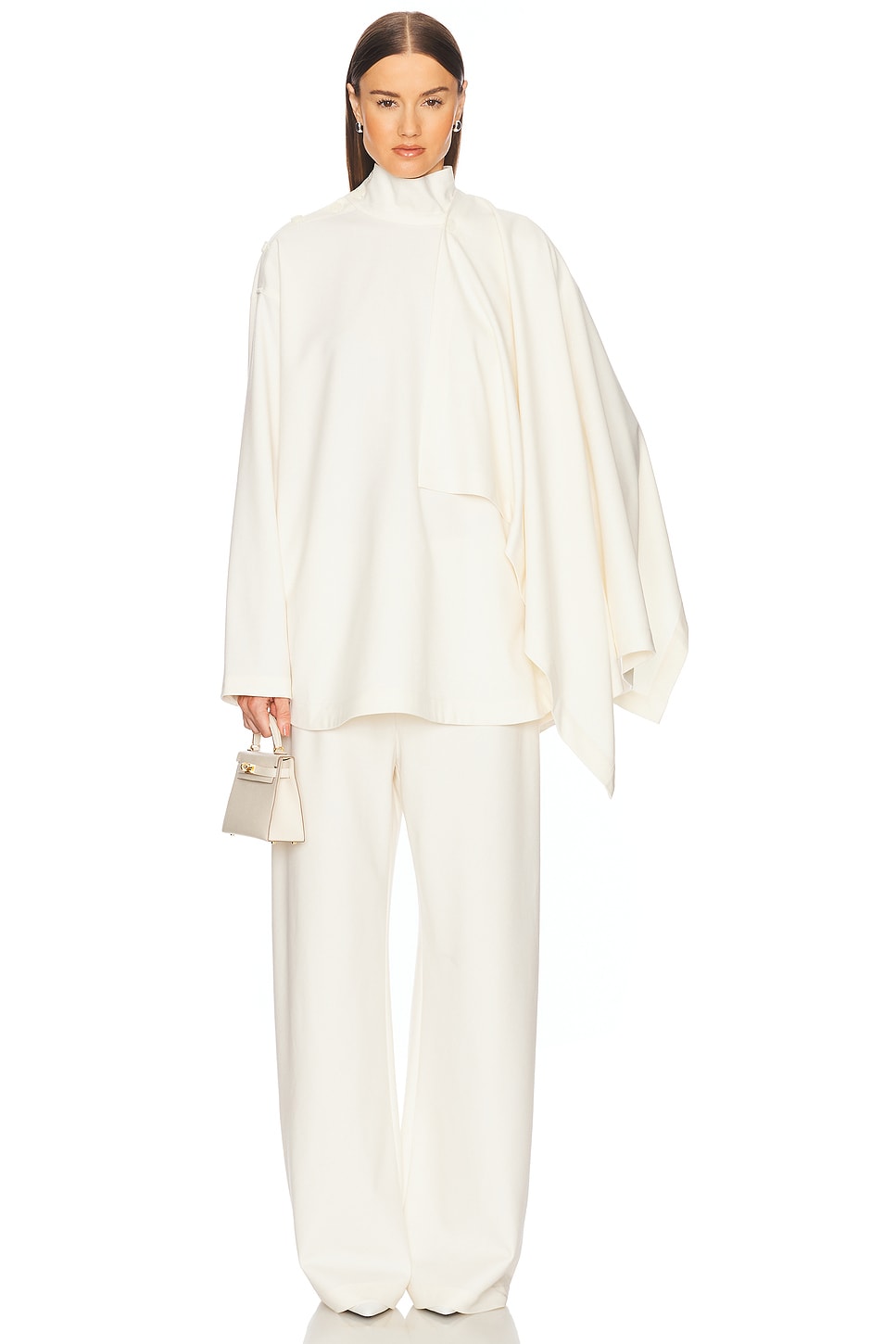The Detachable Scarf Top