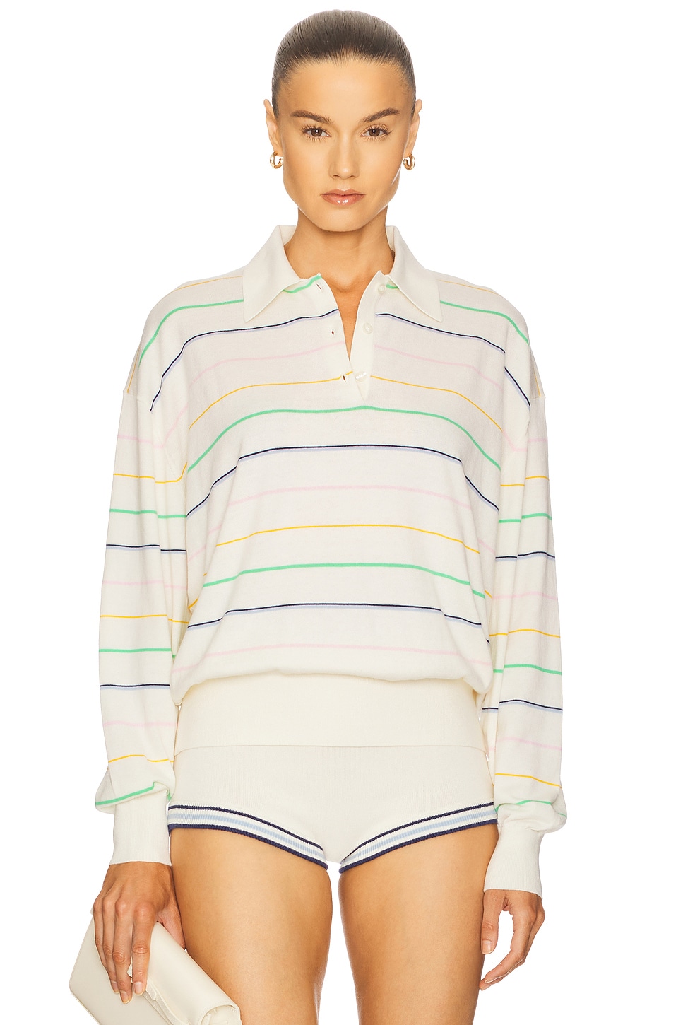 Helsa - Kaysee Oversized Polo | Plush