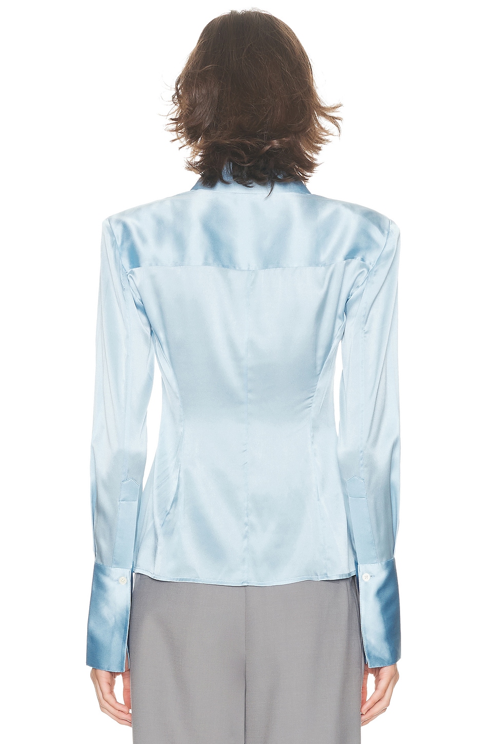 Helsa The Silk Charmeuse Shirt