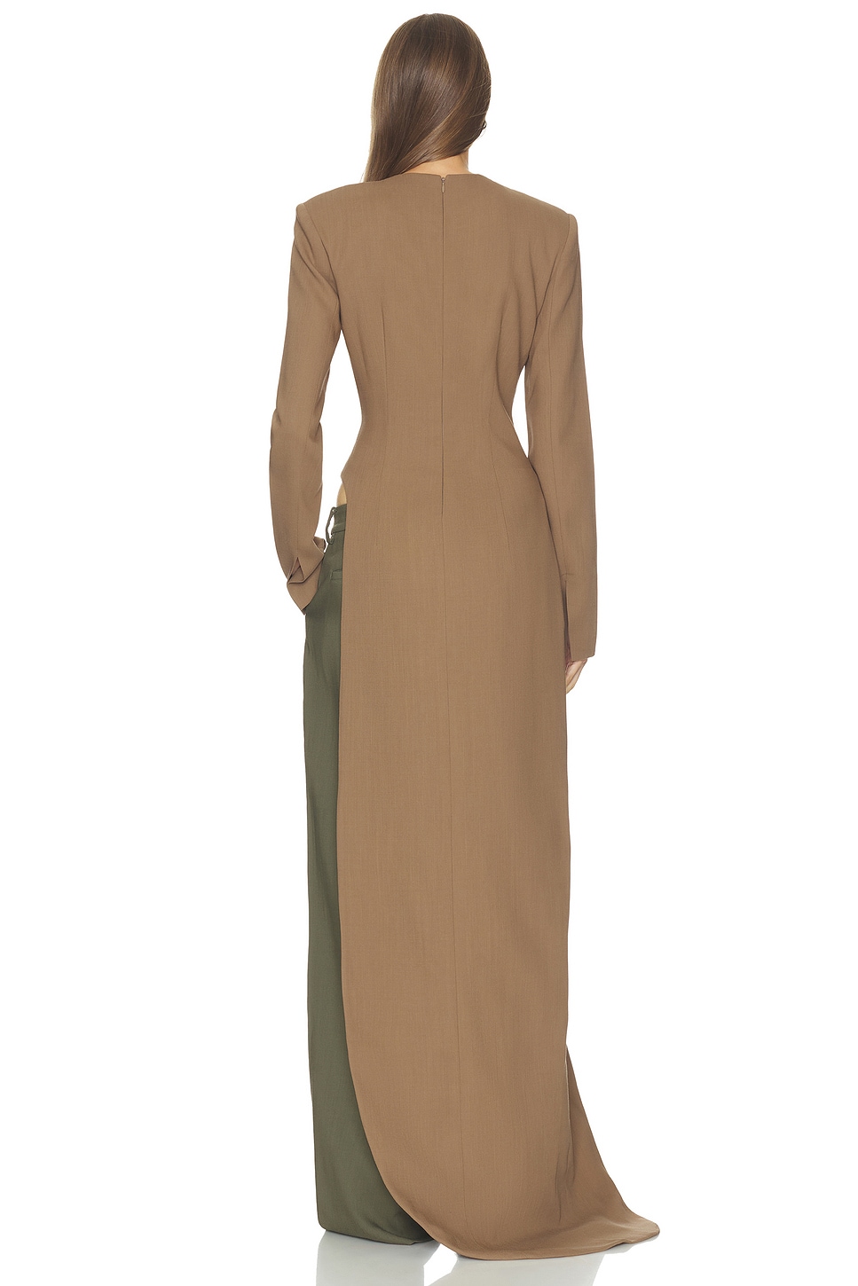 Helsa Wool Blend Asymmetrical Tunic
