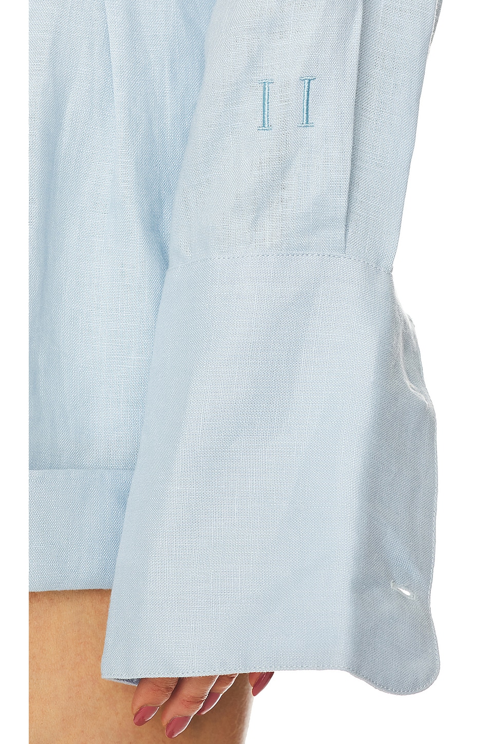 Helsa Linen Button Down Shirt thumbnail