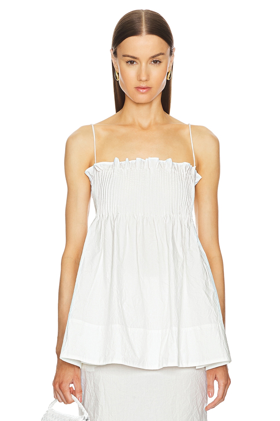 トップス crinkle crinkle crinkle dot frill cami dot frill cami | BLACK
