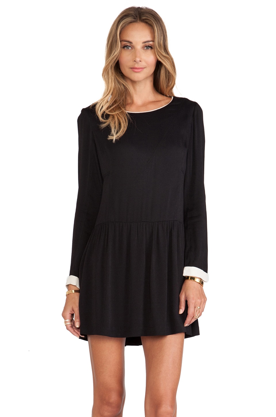 harlyn The Etienne Mini Dress in Black | REVOLVE