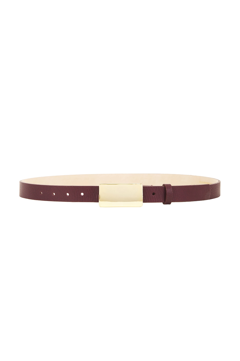 Heaven Mayhem Plate Belt in Gold & Burgundy | REVOLVE display picture 1