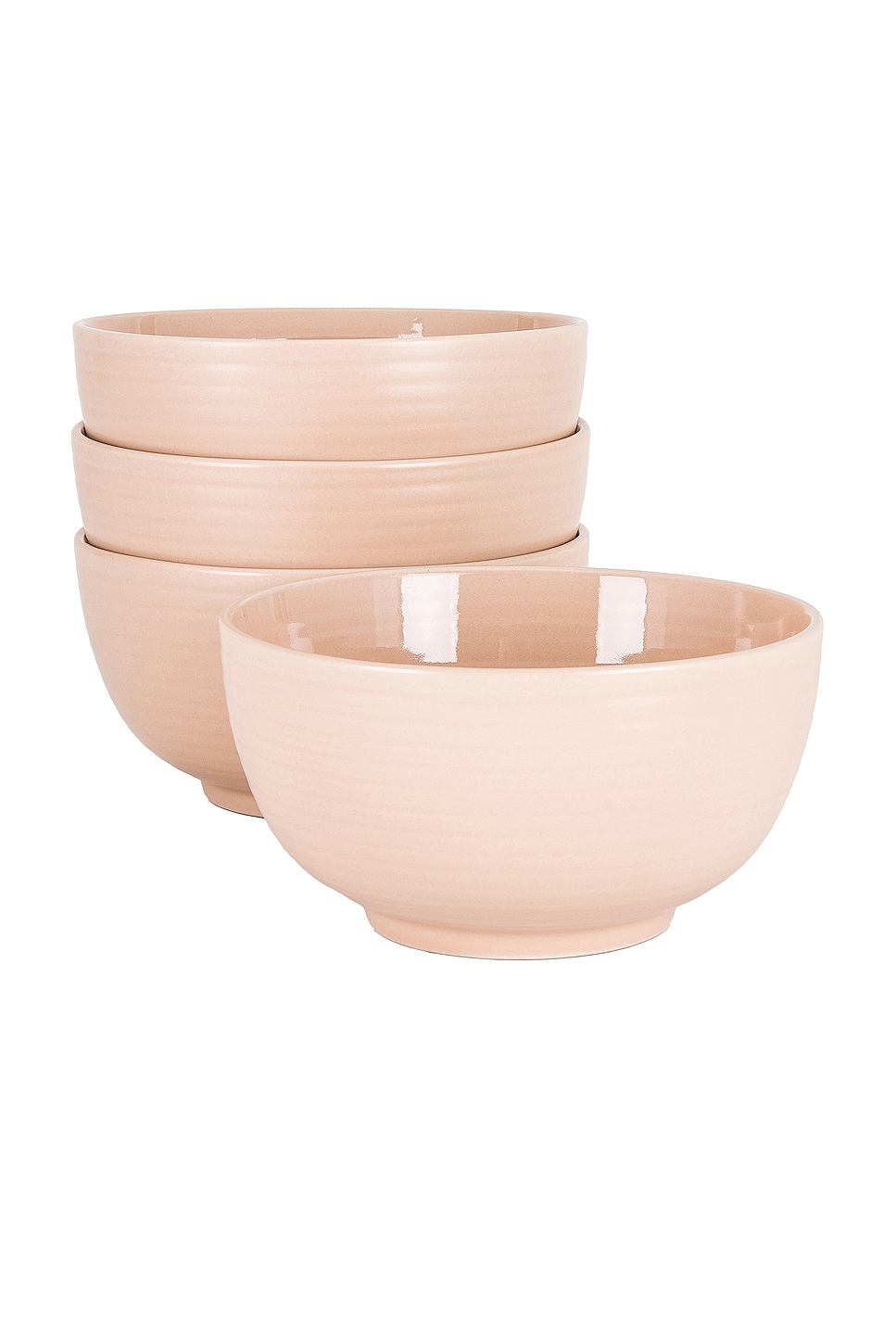 Hawkins New York Essential Low Bowl, Set of 4 - Blush