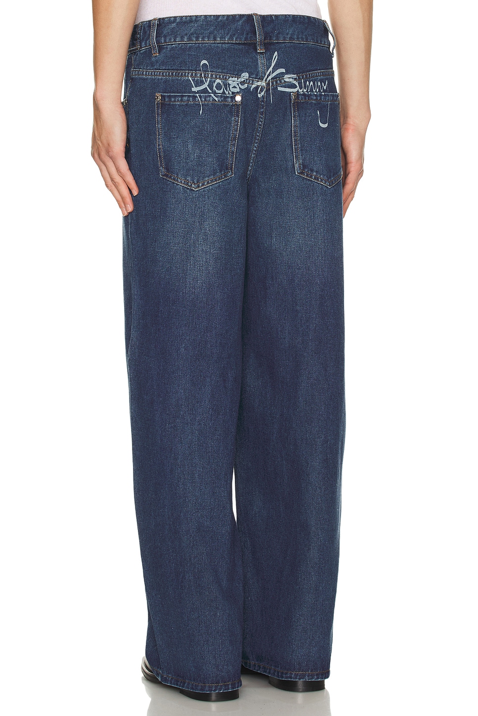 13oz Wide Leg Jeans - Thumbnail 5