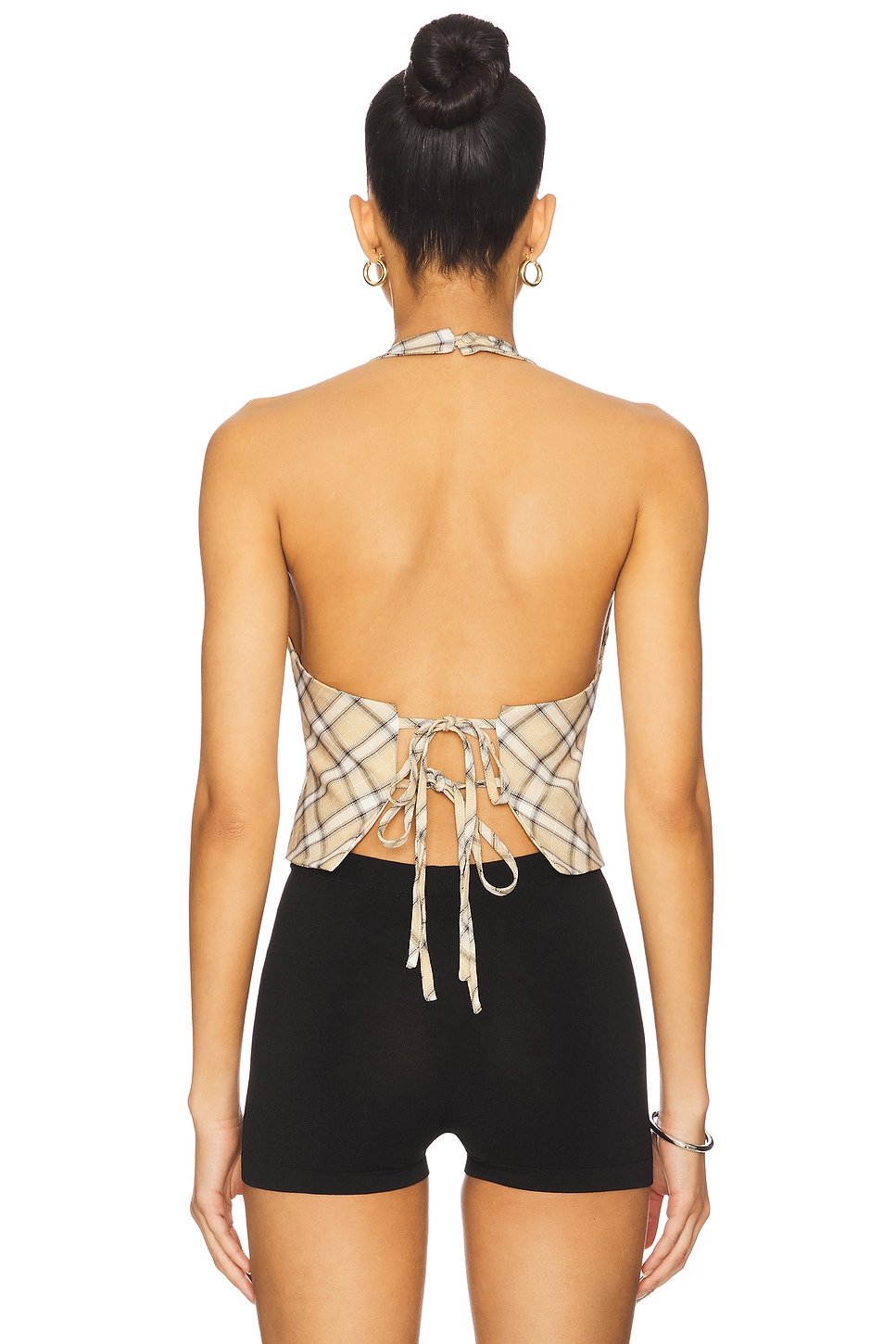 Sloane Check Waistcoat - Thumbnail 3