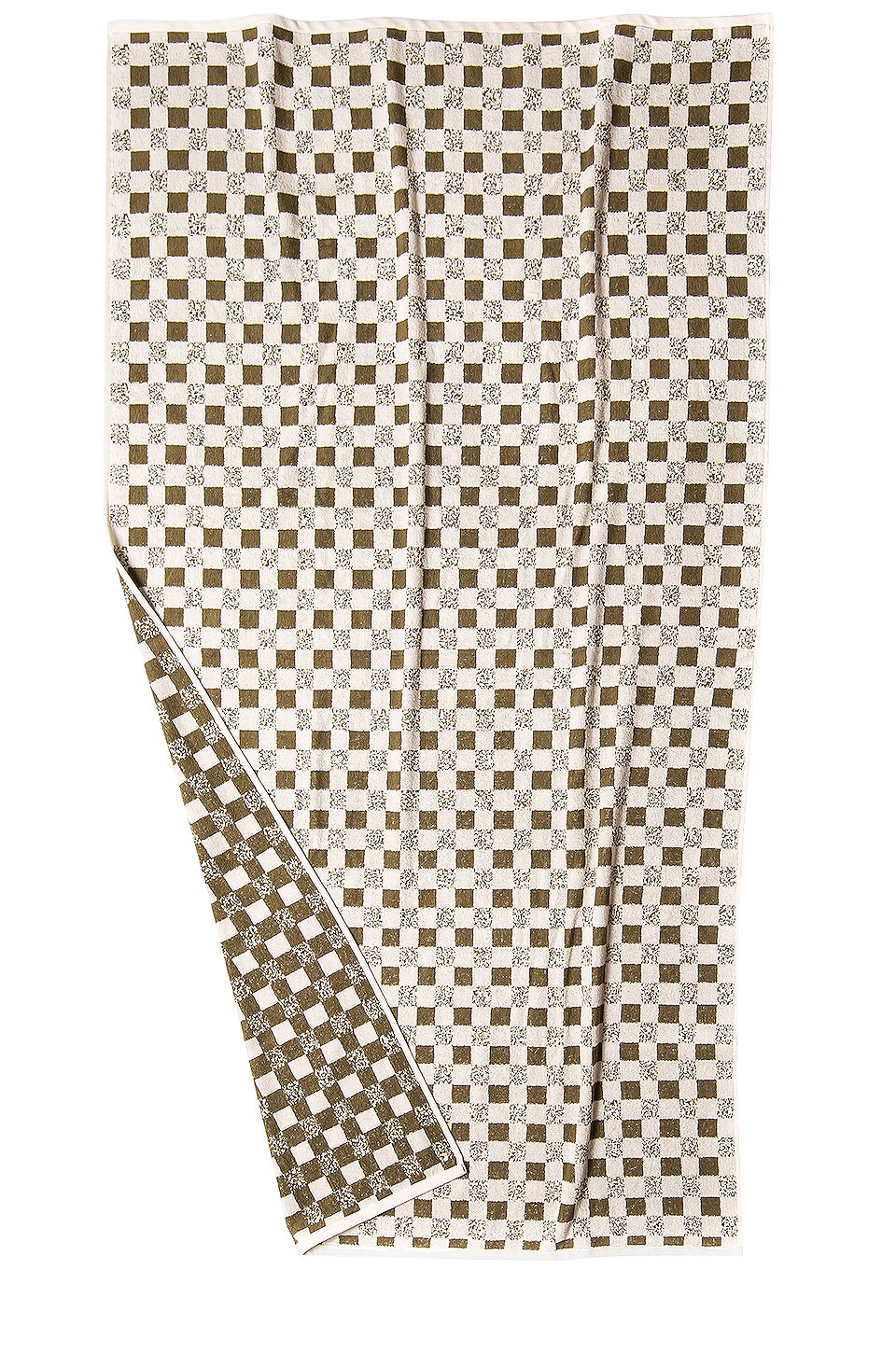 House No. 23 Monroe Towel in Olive