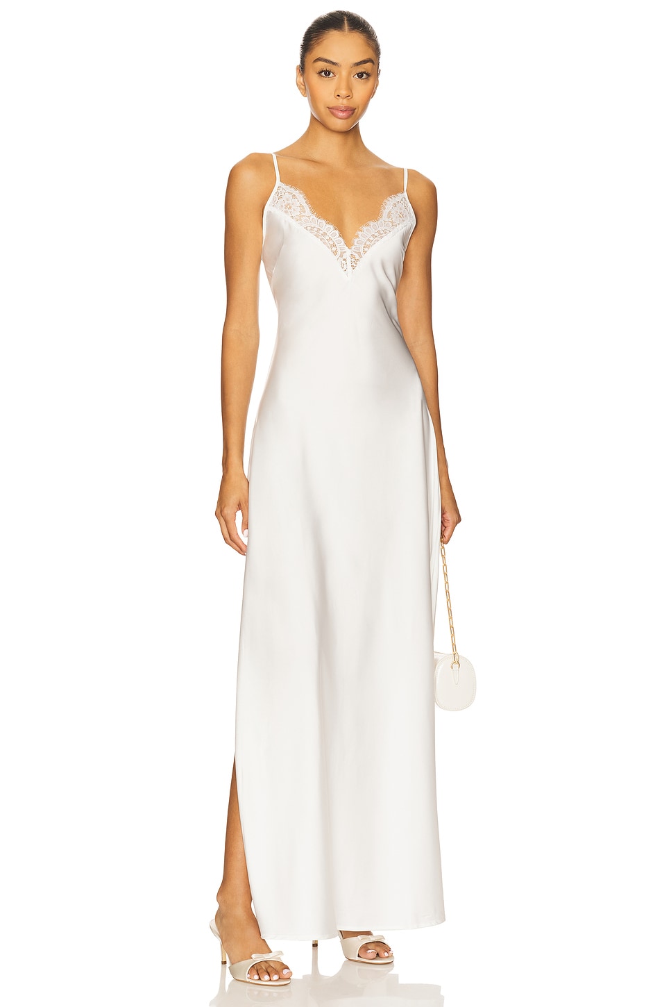 homebodii Sian Long Slip in White | REVOLVE homebodii Sian Long Slip in White | REVOLVE