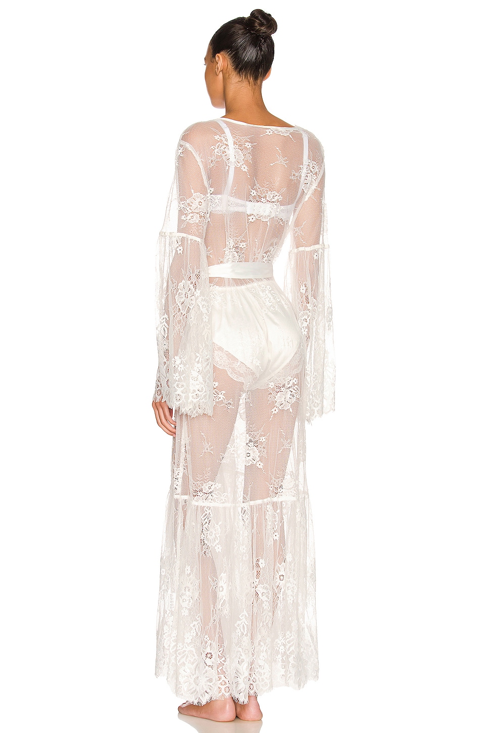 Georgina Long Lace Robe