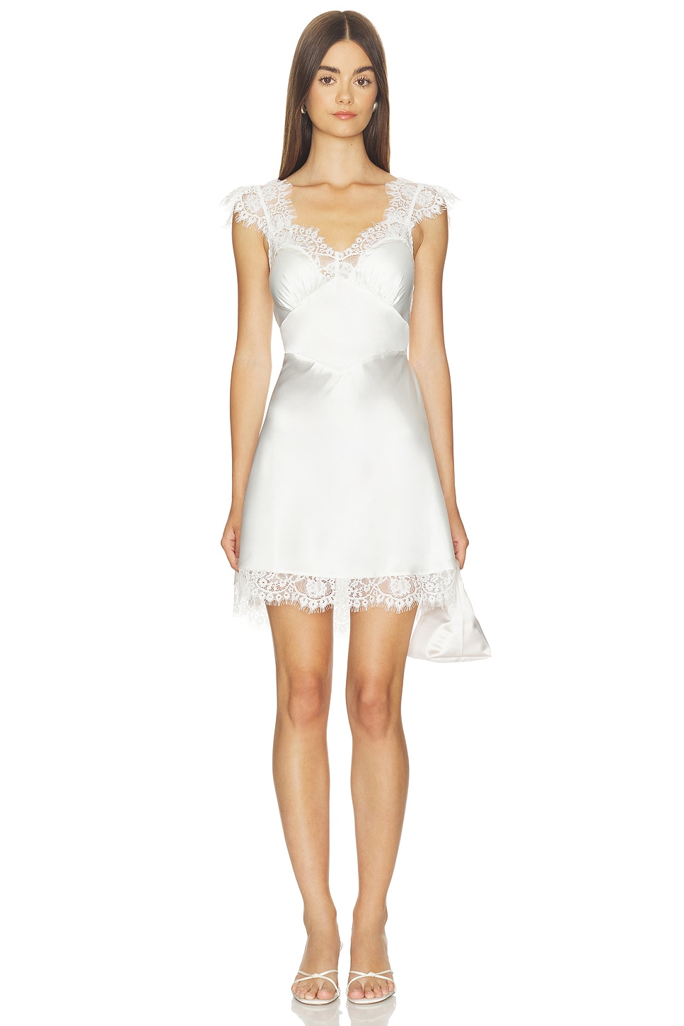 Montego Bandeau Dress - Chili Pepper Lace Crochet