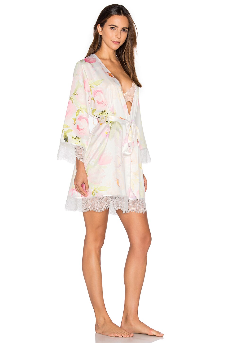 homebodii Fleur Robe in Floral