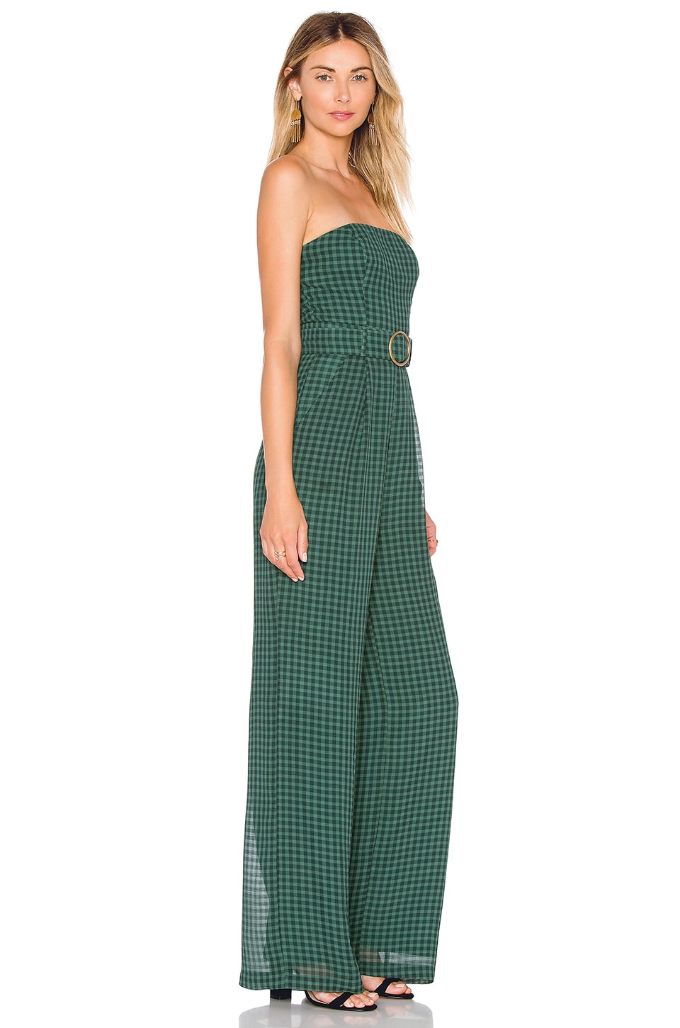 House of Harlow 1960 x REVOLVE Dominique Jumpsuit in Forest Green