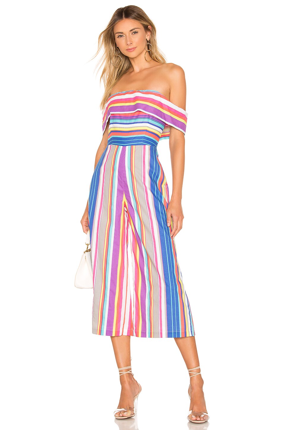 House of Harlow 1960 x REVOLVE Hugh Jumpsuit in Multi Stripe
