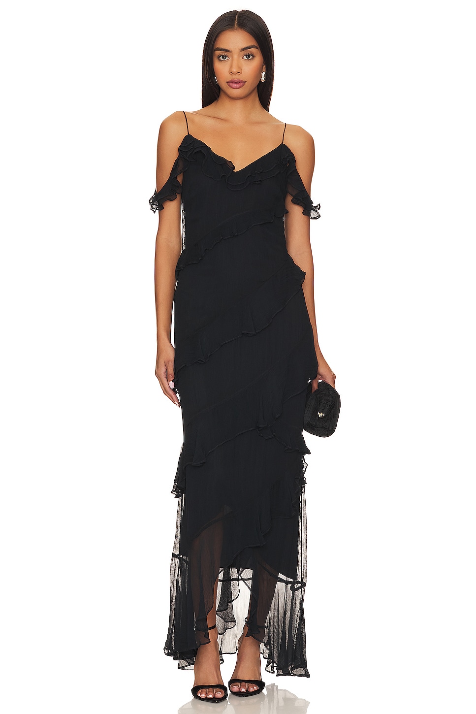 House of Harlow 1960 x REVOLVE Maxime Maxi Dress in Black