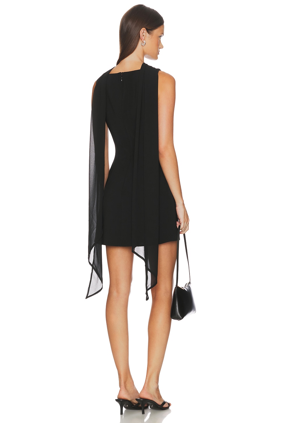 lyla mini dress Modal Open-Back Bodycon Mini Dress in White - XXS