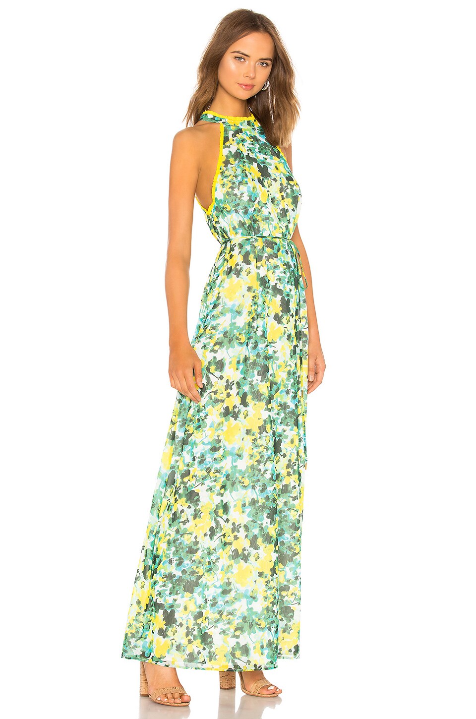 House of Harlow 1960 x REVOLVE Novia Dress in Kelly Green Floral | REVOLVE