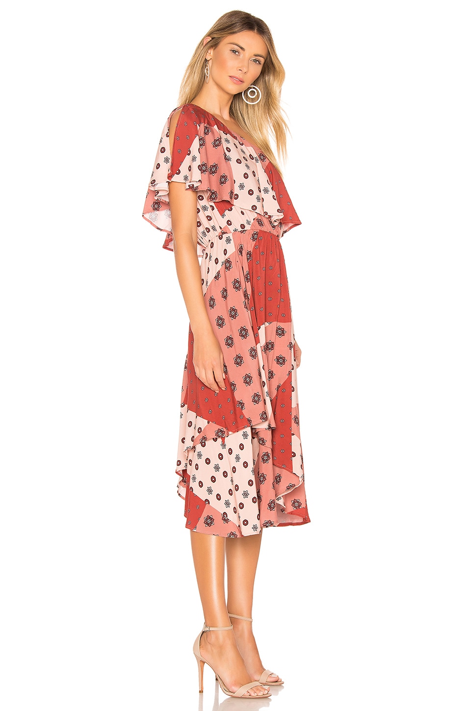 House of Harlow 1960 x REVOLVE Leya Dress in Rose Patchwork