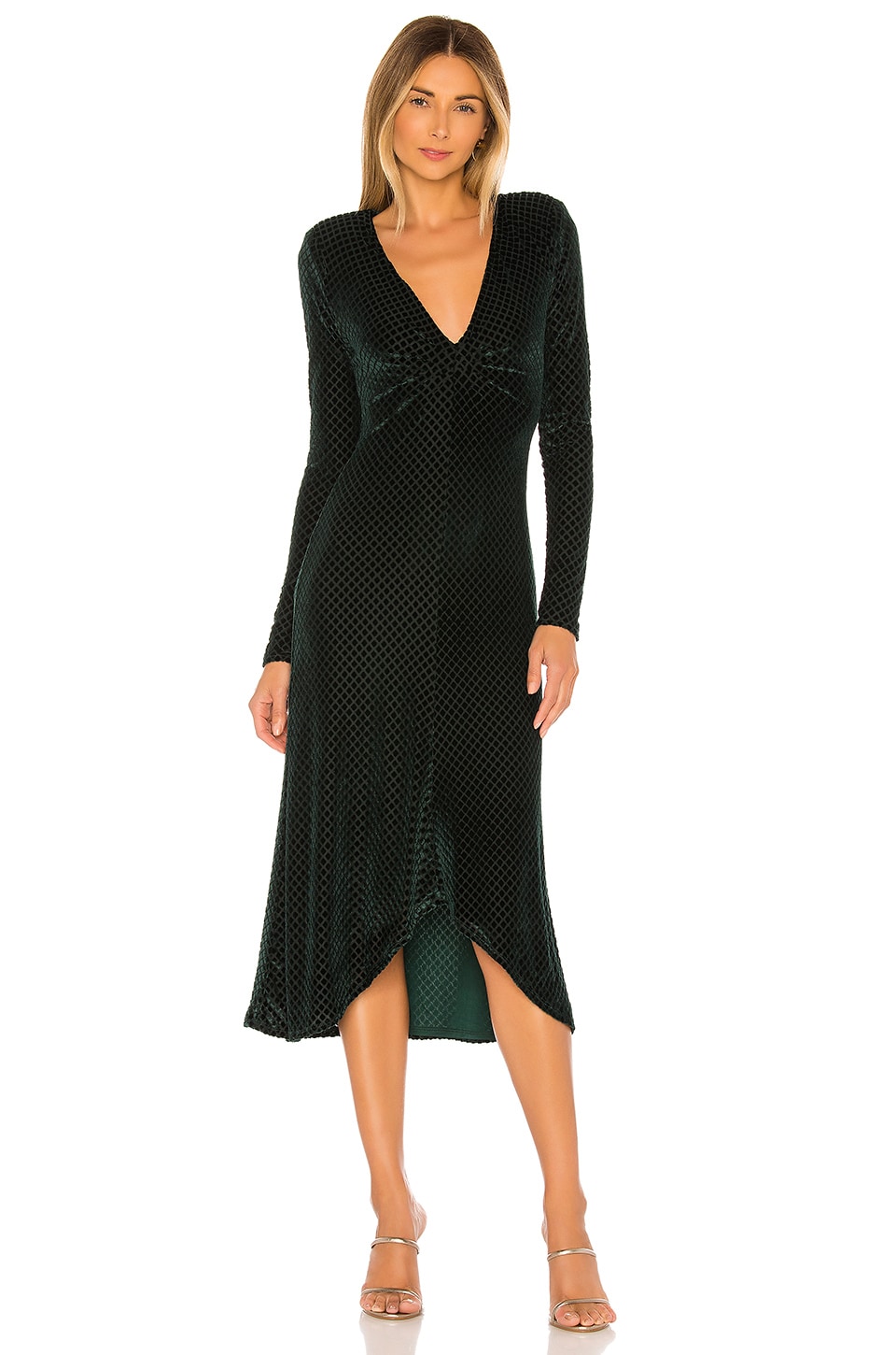 House of Harlow 1960 x REVOLVE Odetta Midi Dress in Hunter Green | REVOLVE