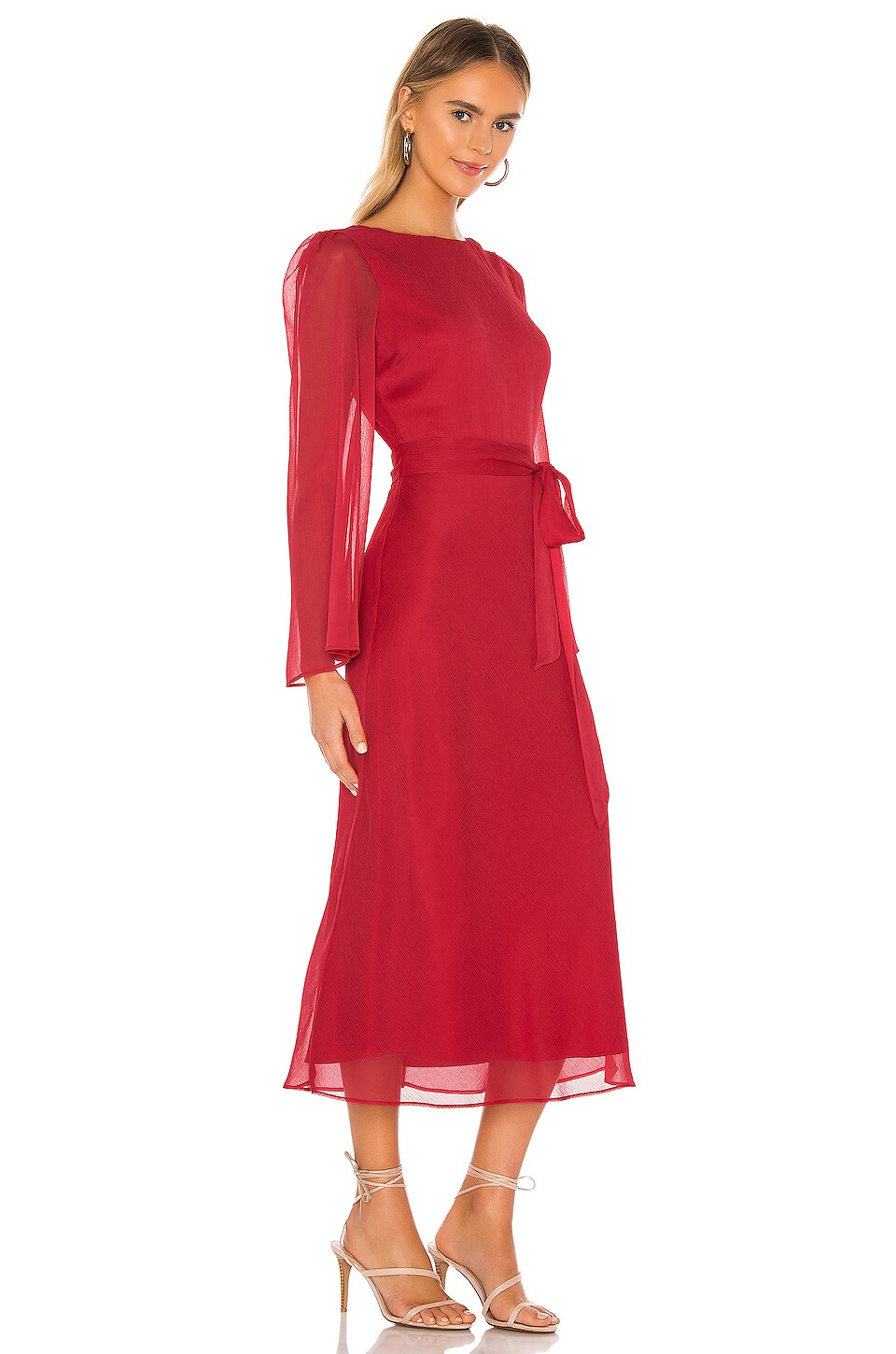 House of Harlow 1960 x REVOLVE Lecia Midi Dress in Coral