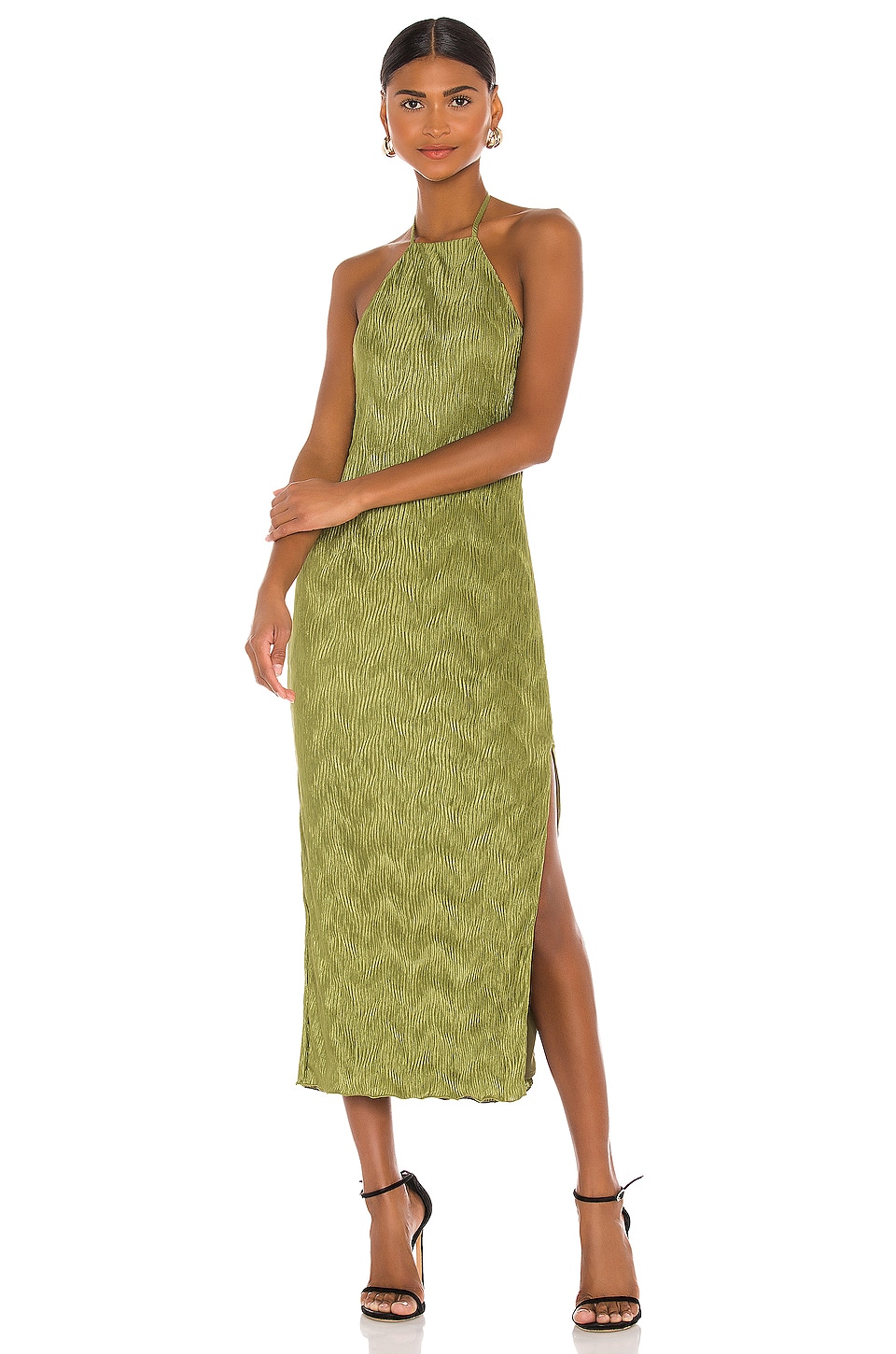 House of Harlow 1960 x REVOLVE Frederick Dress in Olive Green