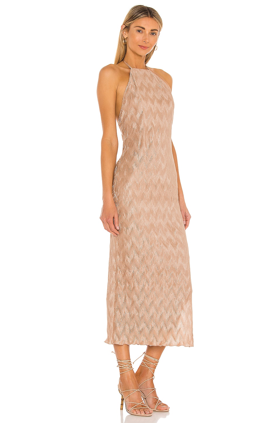House of Harlow 1960 x REVOLVE Frederick Dress in Champagne