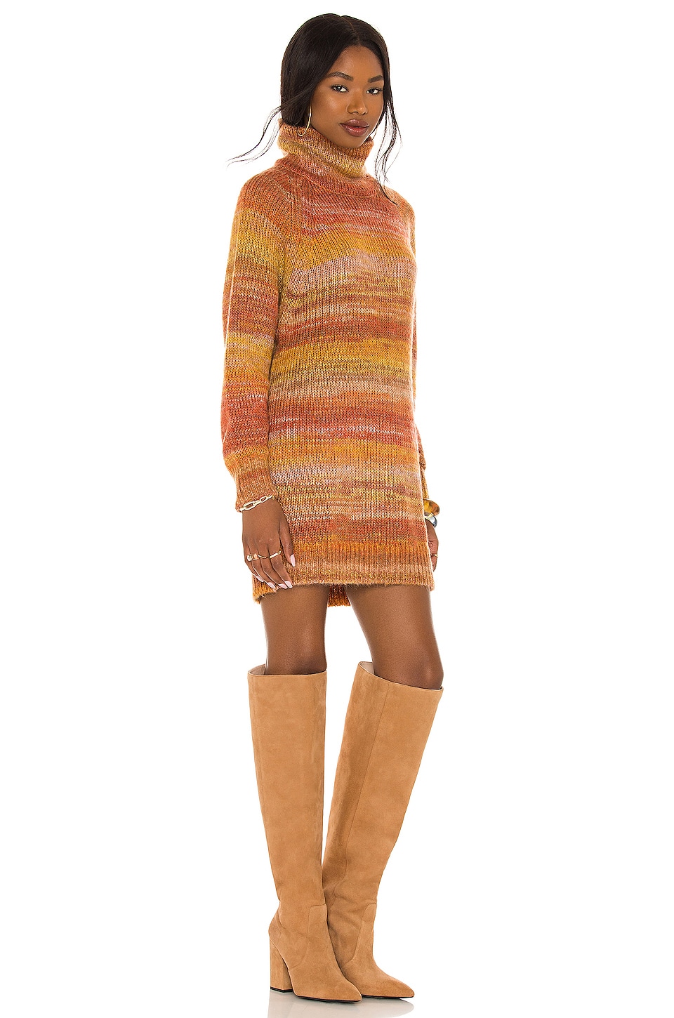 House of Harlow 1960 x REVOLVE Mazzy Cowl Neck Dress in Sunset Ombre