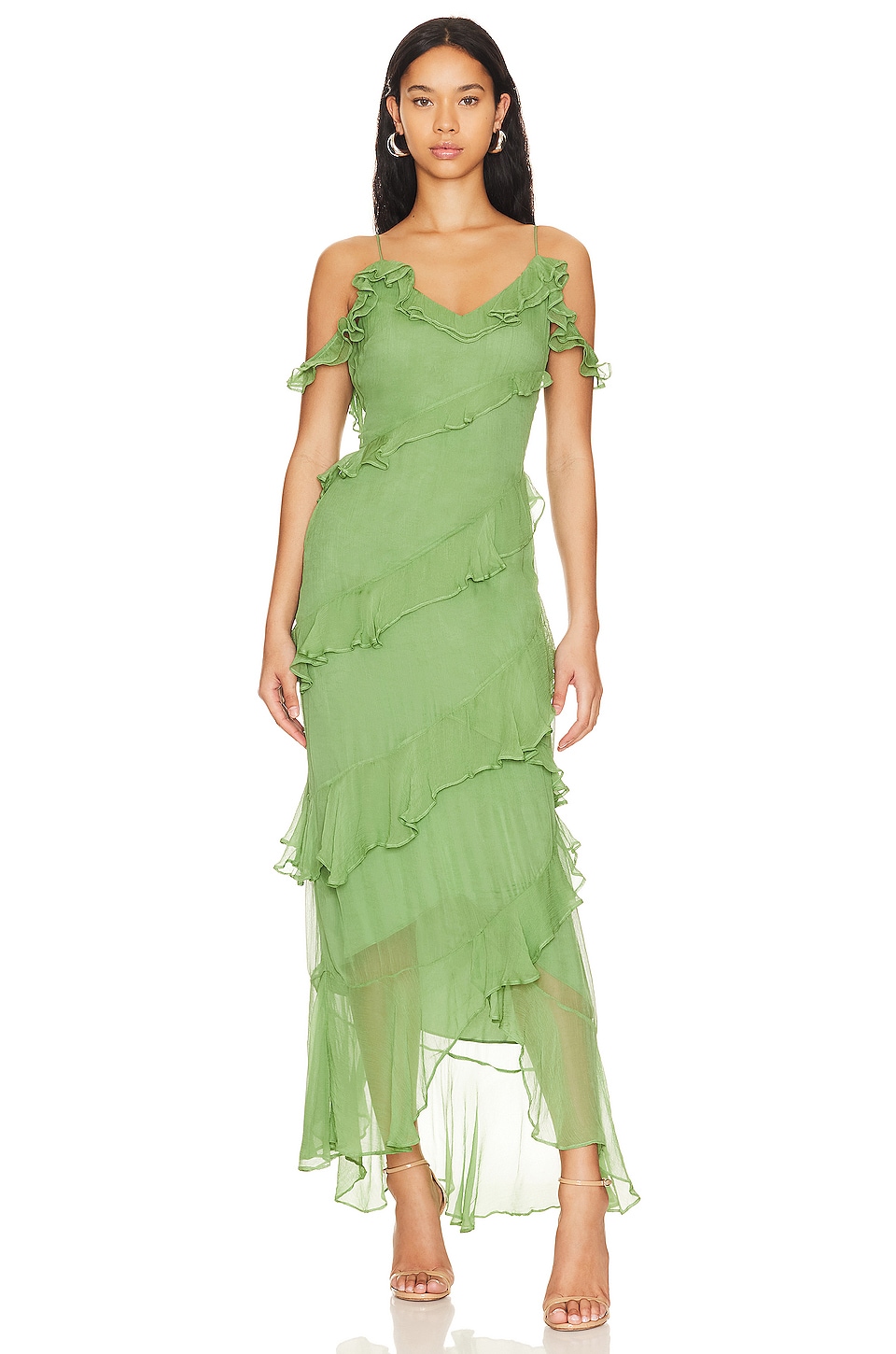 House of Harlow 1960 x REVOLVE Maxime Maxi Dress in Light Green