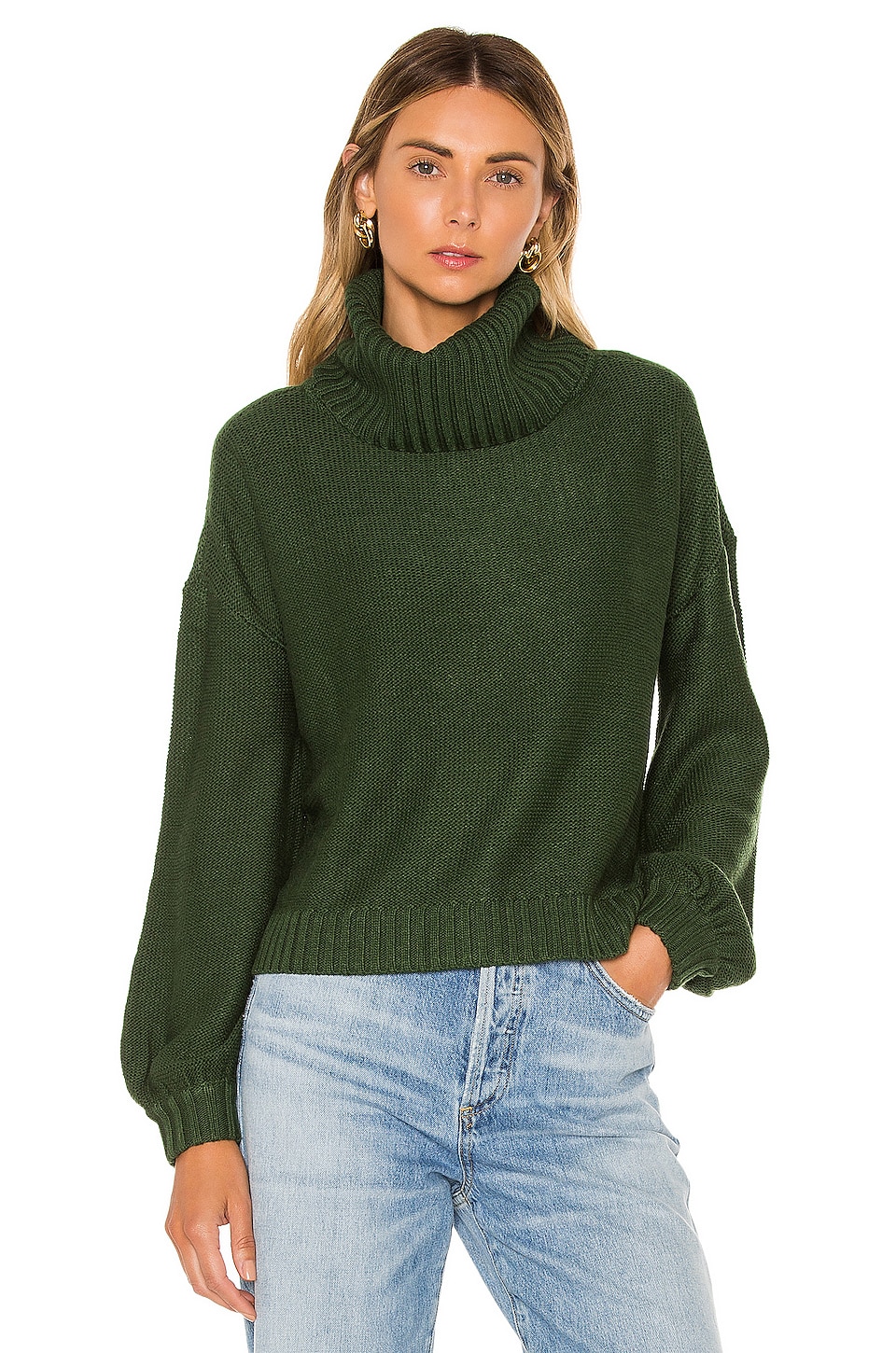 House of Harlow 1960 x REVOLVE Jaxson Sweater in Emerald | REVOLVE